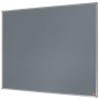 Tabuľa napichovacia Nobo Essence 90x120 cm sivá