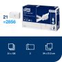 Papierové utierky skladané 2-vrstv. TORK Advanced interfold H2 (21bal.)
