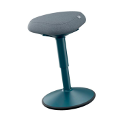 Ergonomická balančná stolička Leitz Ergo na sedenie, zamatová šedá