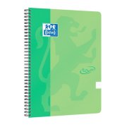Blok Oxford Nordic Touch zelený, A4+, 70 listov, linajkový