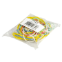 Gumičky Q-CONNECT, 25g, mix farieb