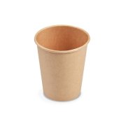 Papierové poháre kraft Ø80mm 280ml M 0,2L (50 ks)