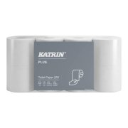 Toaletný papier 3-vrstvový KATRIN Plus 250, návin 28,75 m (8ks)
