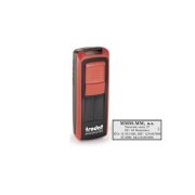 Pečiatka Trodat Mobile Printy 9512 47x18mm - odtlačok červený