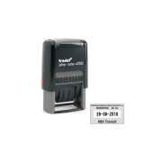 Pečiatka Trodat Printy dater 4750 41x24mm - odtlačok modrý