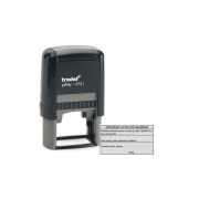 Pečiatka Trodat Printy 4941 41x24mm - odtlačok modrý