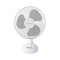 Stolný ventilátor EHF003WE Ø 30cm, biely/sivý