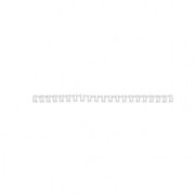 Drôtové hrebene GBC Multibind 21kr.12mm biele